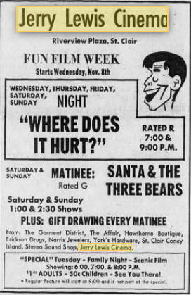Riverview Cinema - Nov 12 1972 Ad (newer photo)